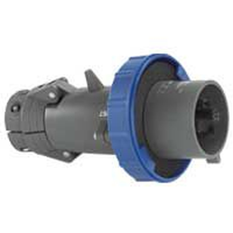 Legrand 051157 - Fiche mobile droite Hypra IP66/67-55 16A - 200V~ à 250V~ - 3P+T - plastique