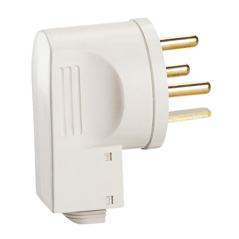 Legrand 055155 - Fiche 3P+T 20A - avec serre-câbles - vrac