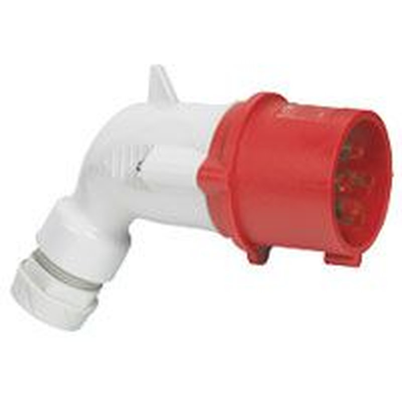 Legrand 056477 - Fiche mobile coudée P17 IP44 32A - 380V~ à 415V~ - 3P+T