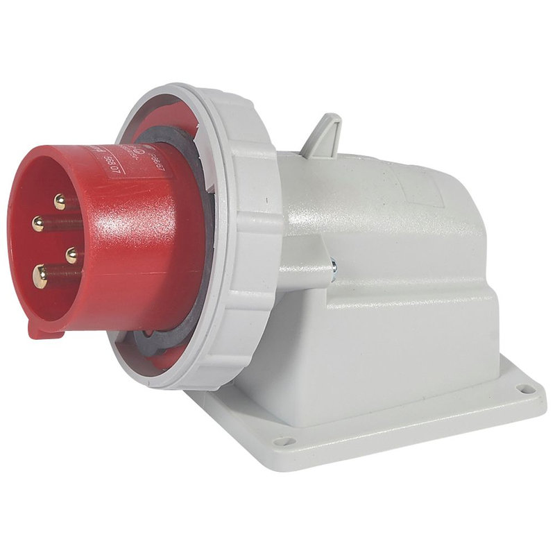 Legrand 056807 - Fiche de tableau et fiche inclinée P17 IP66/67 16A - 380V~ à 415V~ - 3P+T