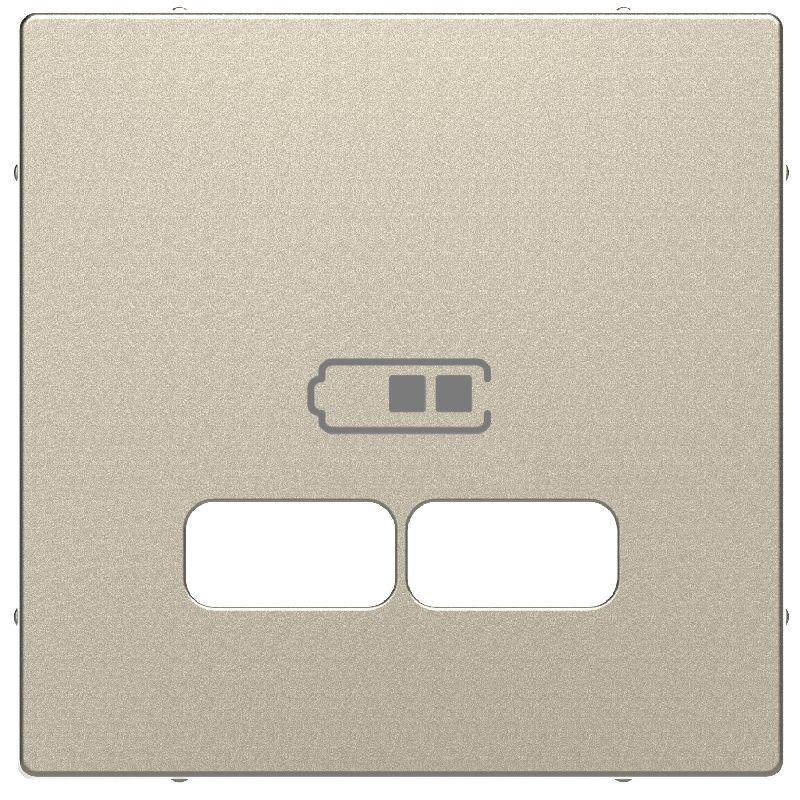 D-Life - enjoliveur pour prise USB - blanc sable MTN4367-6033