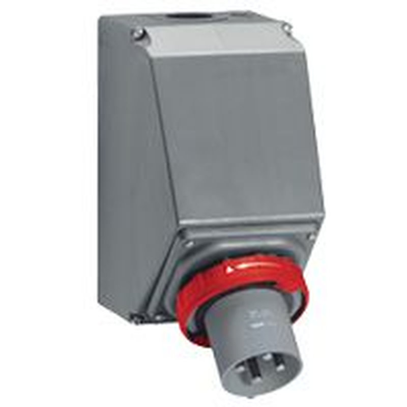 Legrand 059545 - Fiche saillie inclinée Hypra IP66/67-55 125A - 380V~ à 415V~ - 3P+N+T