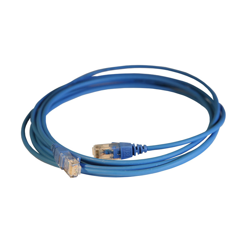 Legrand 051548 - Cordon RJ45 LCS³ cat. 6 Haute Densité U/UTP écranté 100ohms - 3m - LSOH bleu
