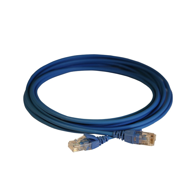 Legrand 051549 - Cordon RJ45 LCS³ cat. 6 Haute Densité U/UTP écranté 100ohms - 5m - LSOH bleu