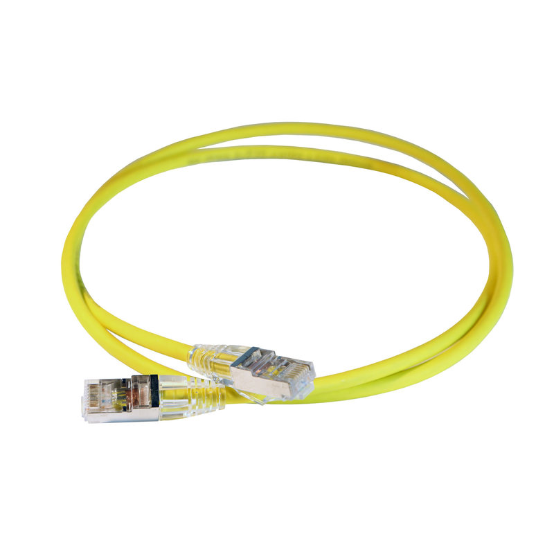 Legrand 051551 - Cordon RJ45 LCS³ catégorie 6A Haute Densité S/FTP blindé 100ohms - 1m - LSOH