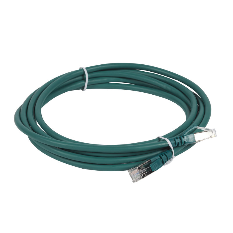 Legrand 051868 - Cordon de brassage RJ45 - LSOH- cat.6A - 100 ohms - S/FTP blindé- L. 3m -vert