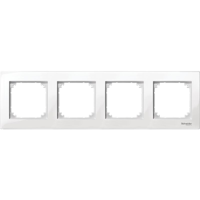 System M - Plaque quad plan blanc br il MTN515419