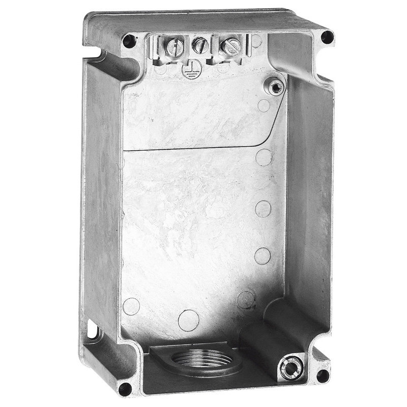 Legrand 052969 - Boîtier réversible Hypra IP44 - prise 2P+T/3P+T/3P+N+T 32A -entrée ISO 25 -métal