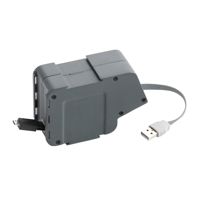 Legrand 054067 - Module USB et micro-USB rétractable pour installation sous le bureau