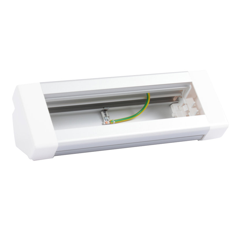 Legrand 054690 - Bloc bureau à équiper - 8 modules - finition alu