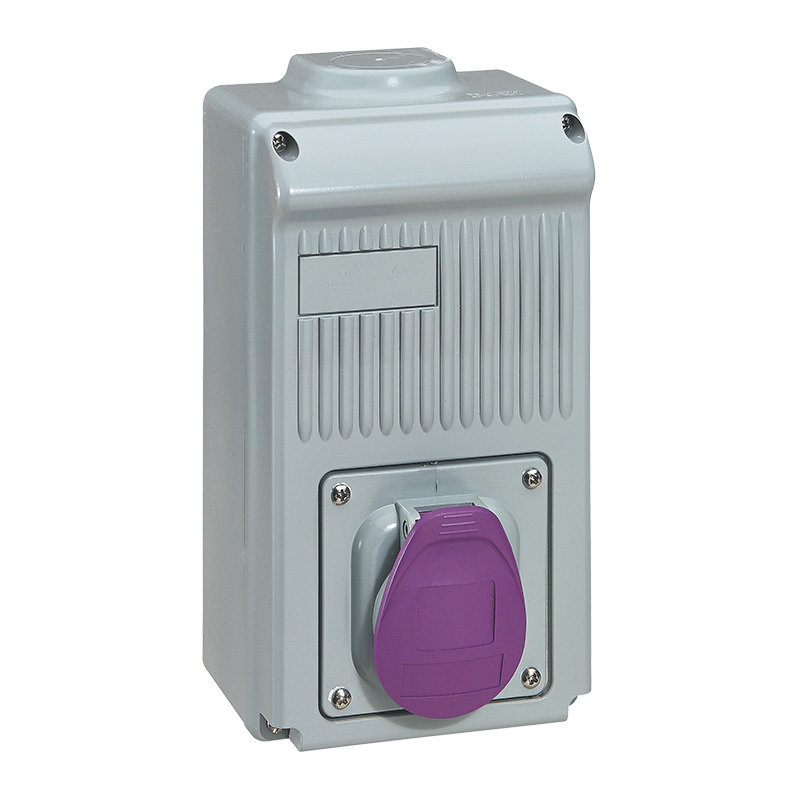 Legrand 058927 - Coffret P17 IP44 + transformateur de sécurité + prise 16A 2P - 20-25V~ - 150VA