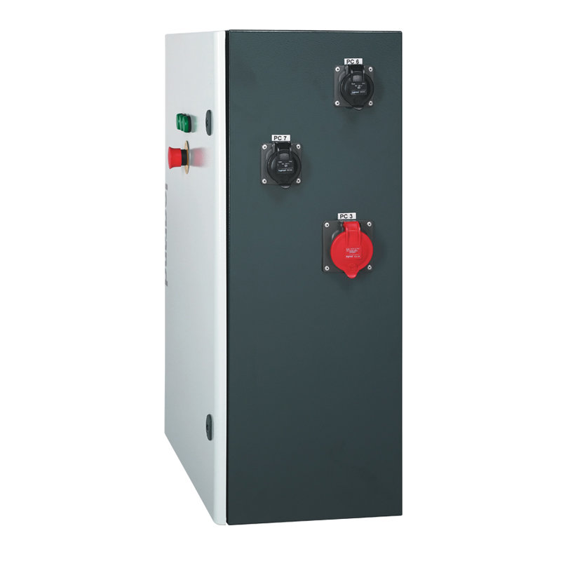 Legrand 058960 - Coffret de chantier P17 IP66 IK10 100A - 400V~ - 4 prises brochage domestique