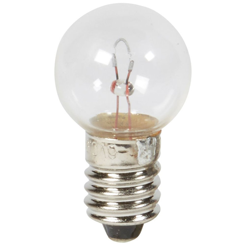 Legrand 060929 - Ampoule culot E10 6V - 0,90A 5,5W pour lampe portable