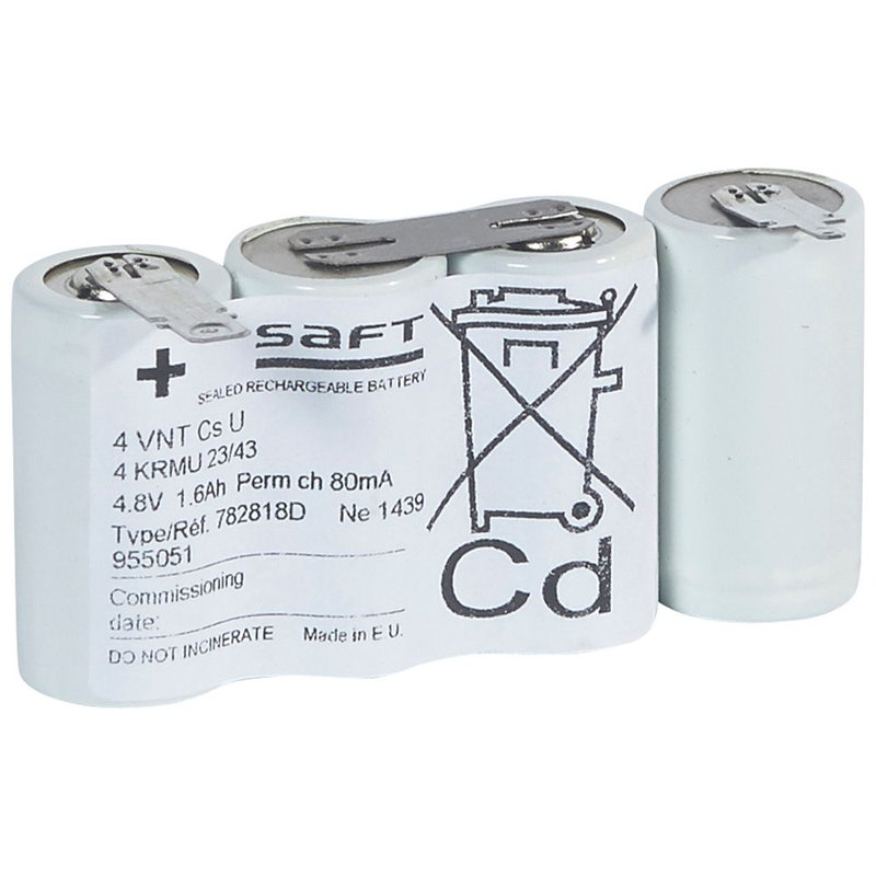 Legrand 061033 - Batterie Ni-Cd - pour BAEH SATI évolutif - maintenance