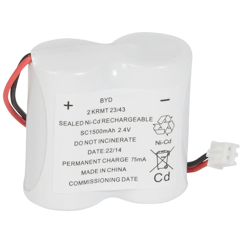 Legrand 061090 - Batterie Ni-Cd pour maintenance blocs d'évacuation et BAEH IP43 ECO 1