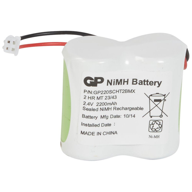 Legrand 061095 - Batterie Ni-Mh pour maintenance blocs d'évacuation et BAEH IP43 et IP67