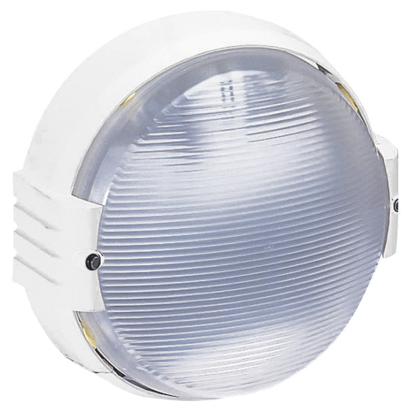 Legrand 062415 - Hublot rond étanche pour lieux publics Koro pour lampe E27
