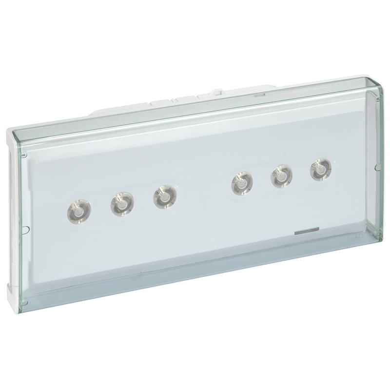 Legrand 062646 - BAES d'évacuation à LEDs permanent IP43 IK07 SATI Adressable pour grands espaces