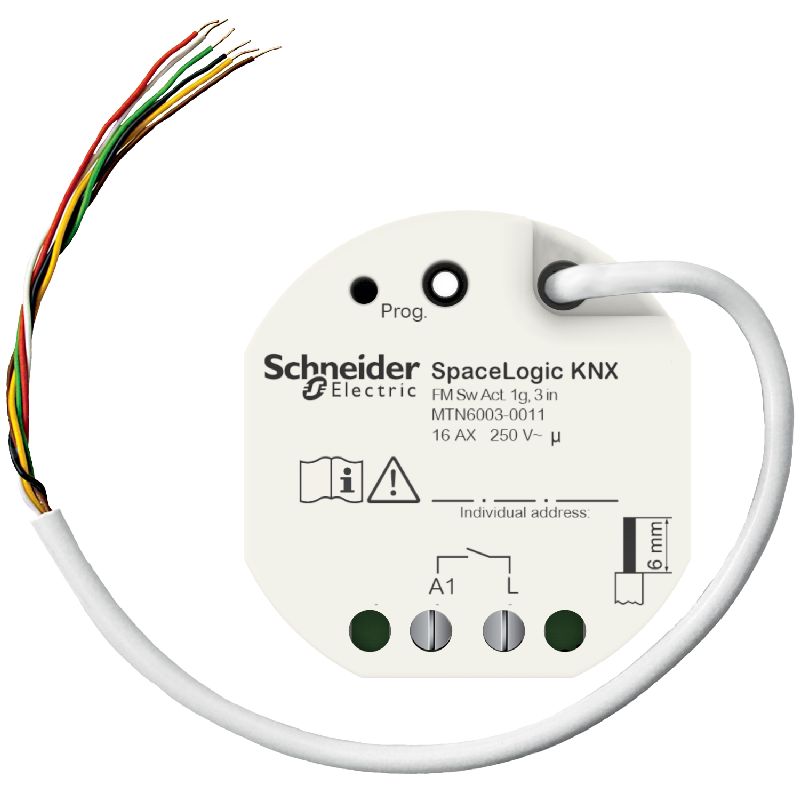 SpaceLogic KNX - actionneur encastré - Data Secure MTN6003-0011