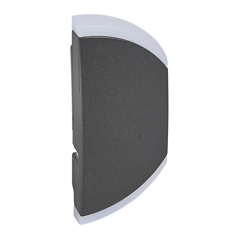 Legrand 064803 - Enjoliveur simple Céliane sans marquage montage gauche ou droite - graphite
