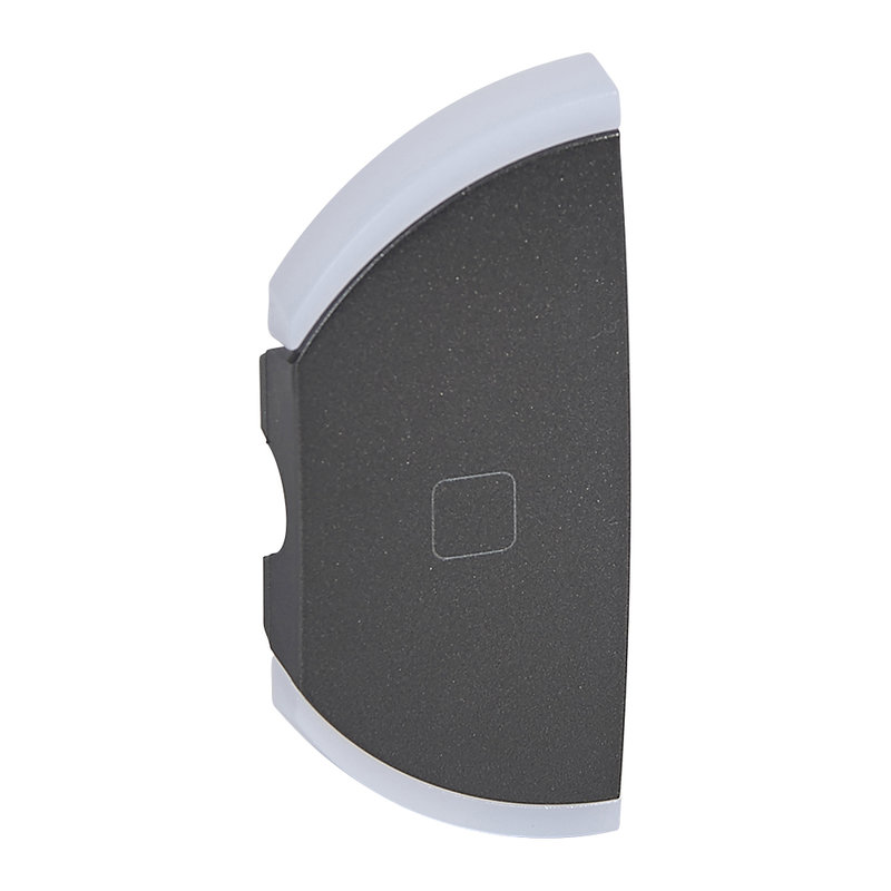 Legrand 064804 - Enjoliveur simple Céliane STOP montage gauche uniquement - graphite