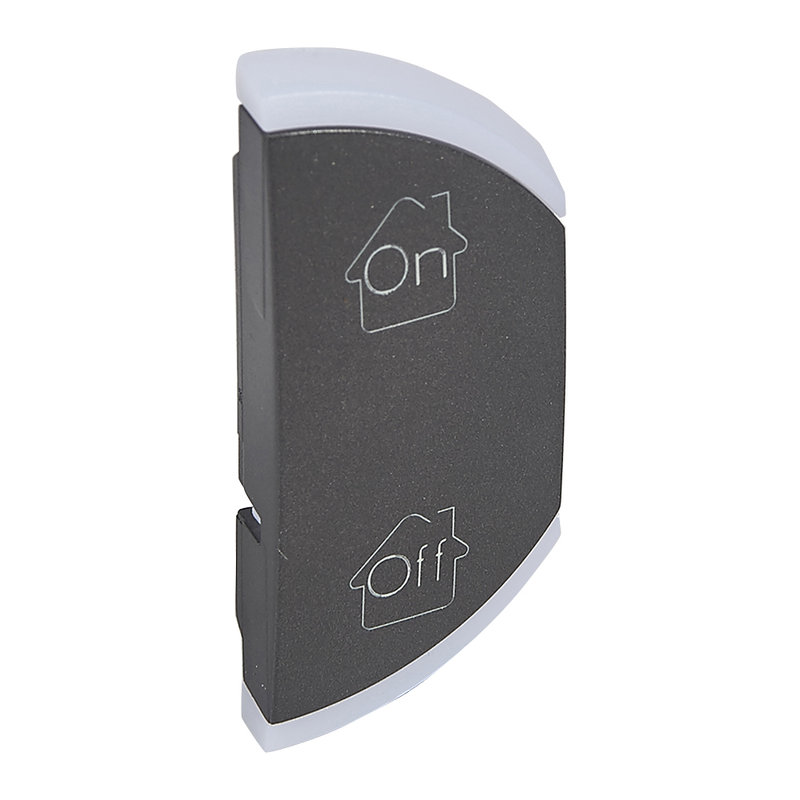 Legrand 064856 - Enjoliveur simple Céliane marquages GEN , ON et OFF montage droite - graphite