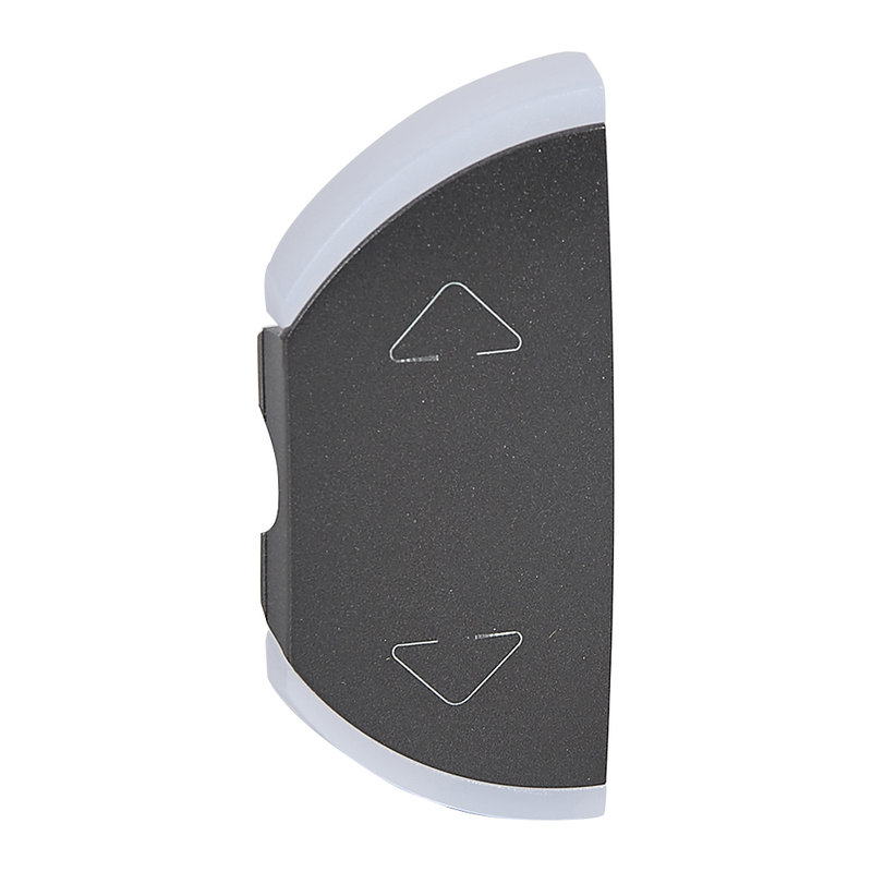 Legrand 064869 - Enjoliveur simple Céliane volets roulants montage gauche ou droite - graphite