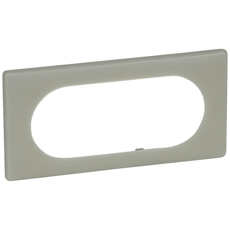 Legrand 066715 - Plaque Céliane Poudré 4 à 5 modules - finition Argile