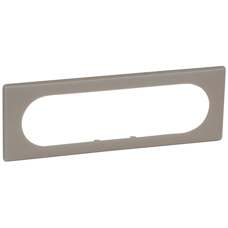Legrand 066726 - Plaque Céliane Poudré 6 à 8 modules - finition Grès