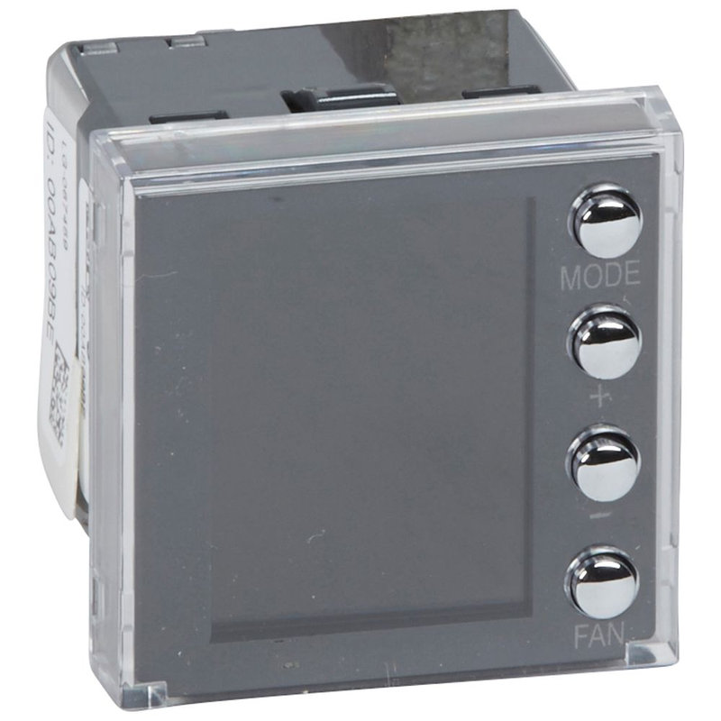 Legrand 067459 - Thermostat avec écran MyHOME BUS à équiper de plaque - 2 modules