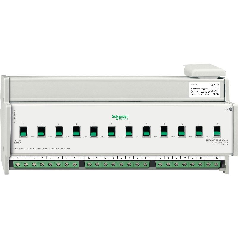 KNX - actionn. de commutation - 12x230V - 16A - à MTN648495