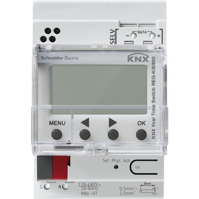 KNX horloge programmable annuelle MTN6606-0008