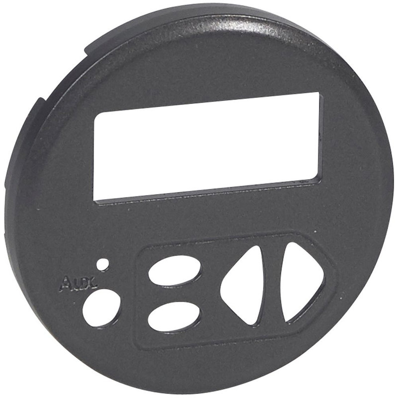 Legrand 067873 - Enjoliveur Céliane pour commmande diffusion sonore avec afficheur - graphite