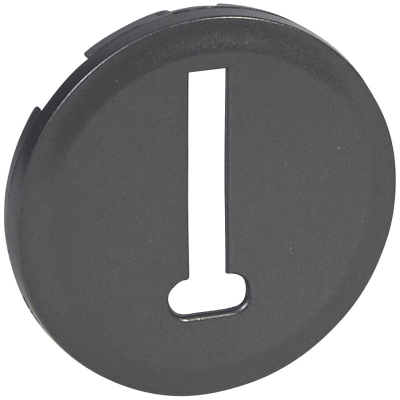 Legrand 067938 - Enjoliveur Céliane pour prise téléphone 8 contacts - finition graphite