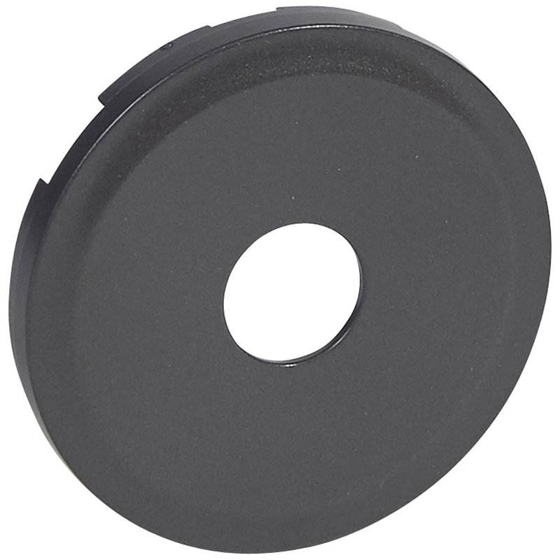 Legrand 067982 - Enjoliveur Céliane pour prise télévision simple mâle ou typeF - graphite