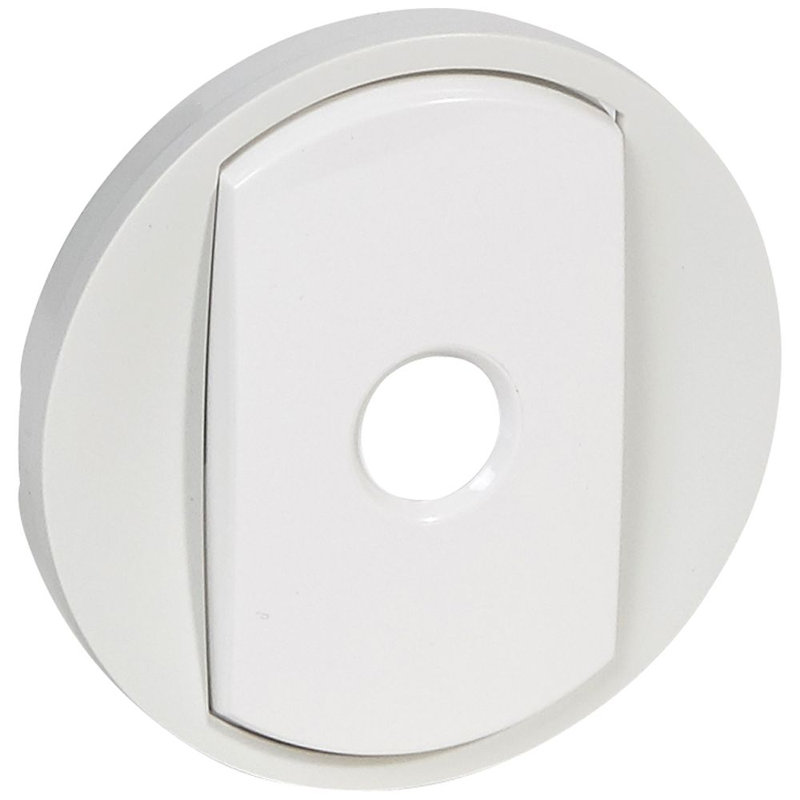 Legrand 068012 - Enjoliveur Céliane pour va et vient Intuition - blanc