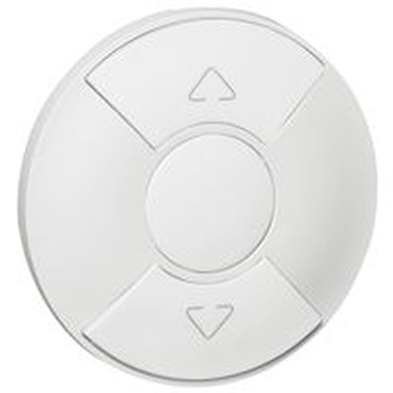 Legrand 068153 - Enjoliveur Céliane pour commande de volets roulants pour hôtel - Blanc