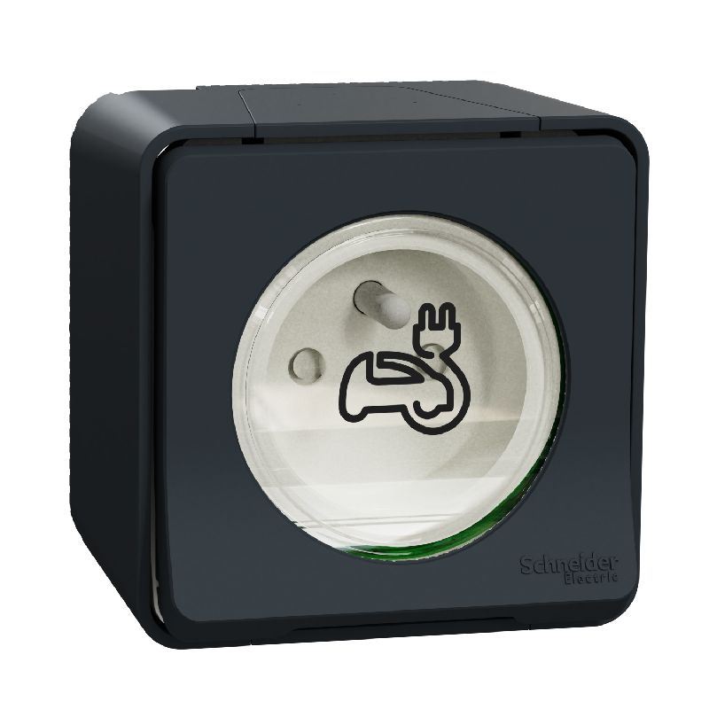 Mureva Styl - Prise courant 2P+T renforcee - saill MUR36010