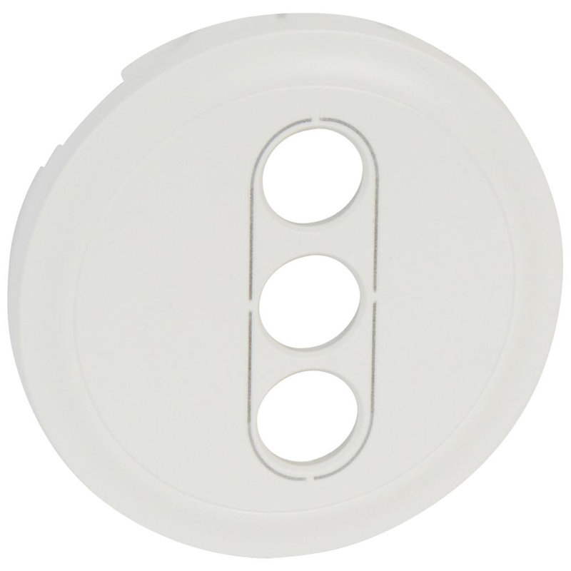 Legrand 068213 - Enjoliveur Céliane pour prises RCA - Blanc