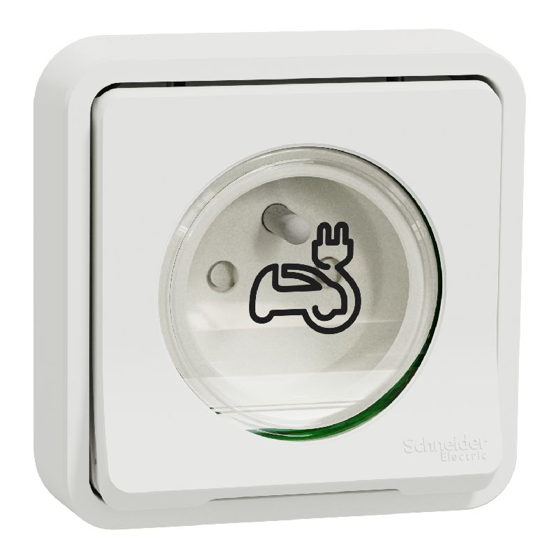 Mureva Styl - Prise courant 2P+T renforcee - encas MUR39011