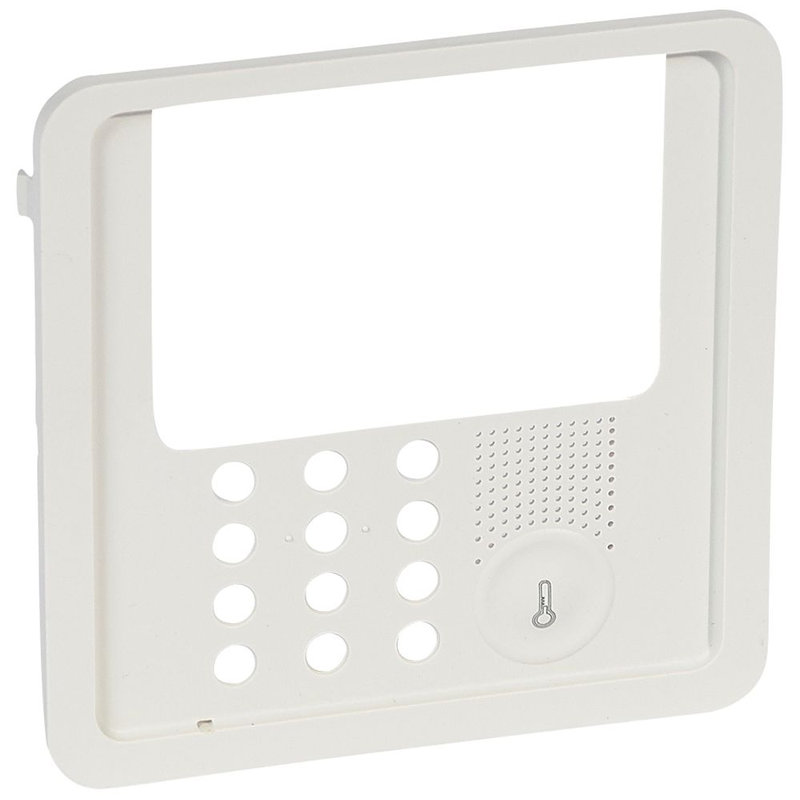 Legrand 068244 - Enjoliveur Céliane gestionnaire de chauffage et climatisation - blanc