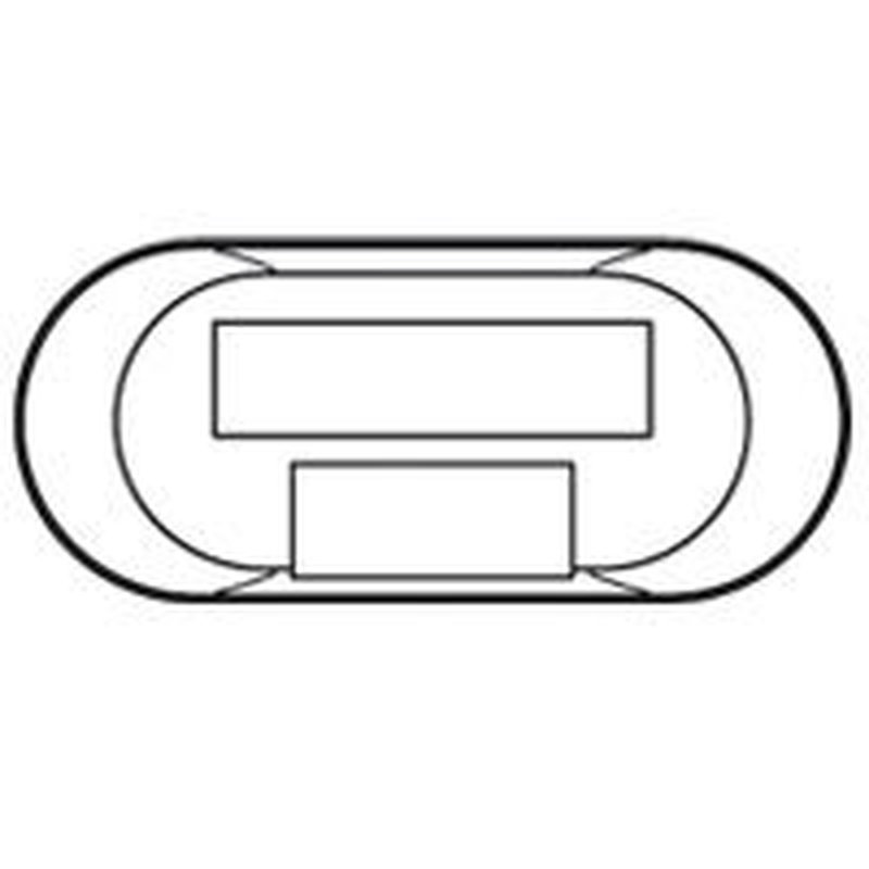 Legrand 068254 - Enjoliveur Céliane pour switch cuivre Ethernet - Blanc