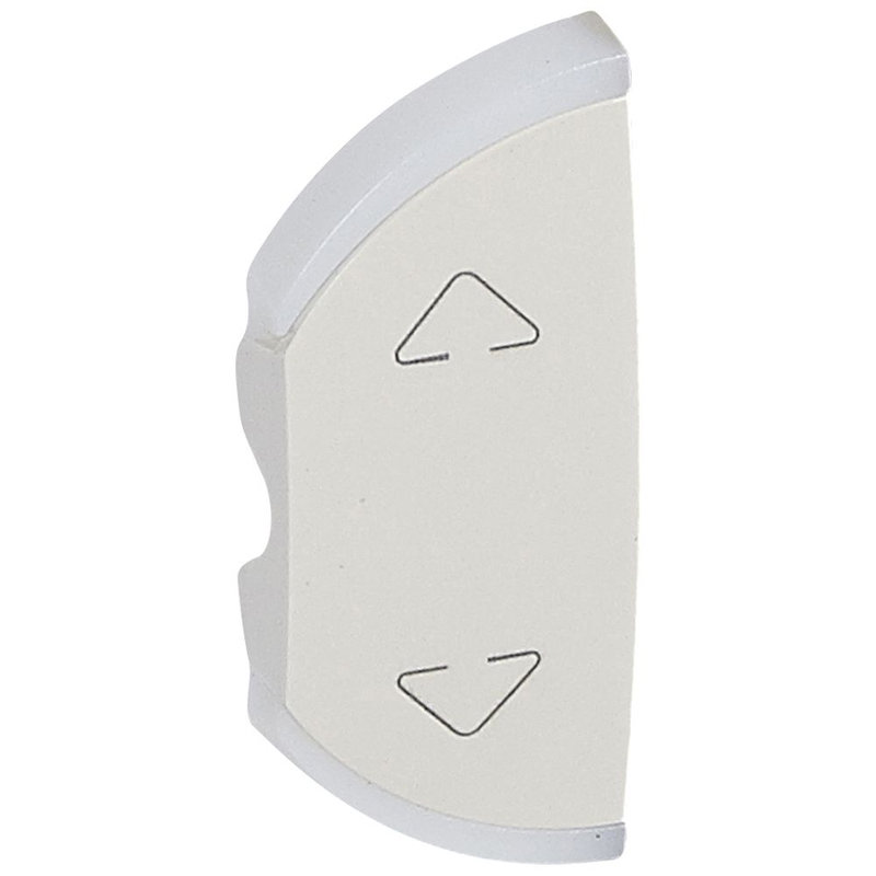 Legrand 068269 - Enjoliveur simple Céliane pour volets roulants montage gauche ou droite - blanc