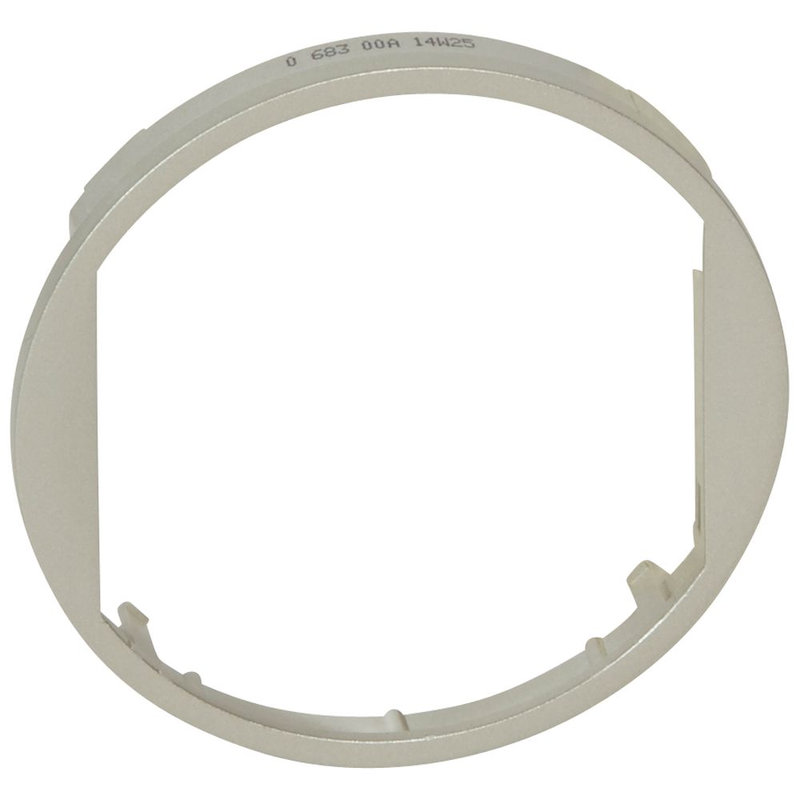 Legrand 068300 - Bague Céliane pour enjoliveurs simples ou doubles - titane