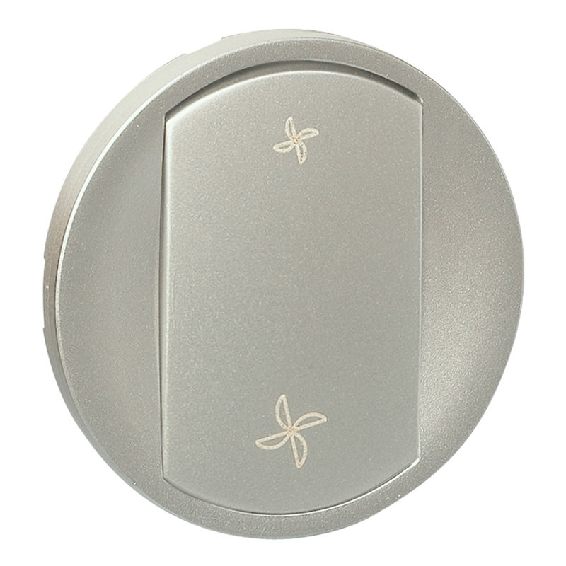Legrand 068361 - Enjoliveur Céliane pour commande VMC - finition titane