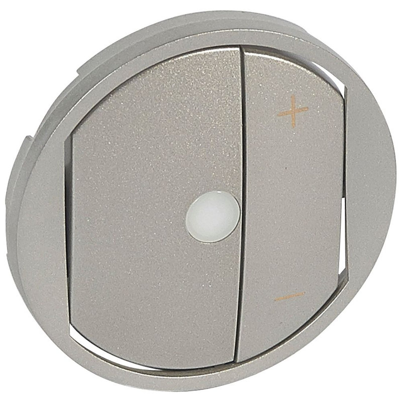 Legrand 068375 - Enjoliveur Céliane pour commande pour télévariateur - finition titane