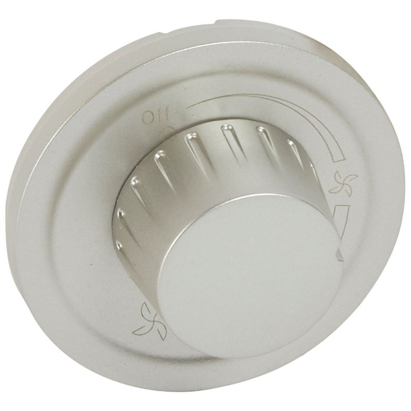Legrand 068388 - Enjoliveur Céliane pour variateur pour ventilateur - finition titane