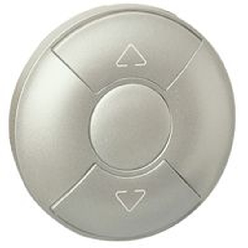 Legrand 068453 - Enjoliveur Céliane pour commande de volets roulants pour hôtel - finition titane