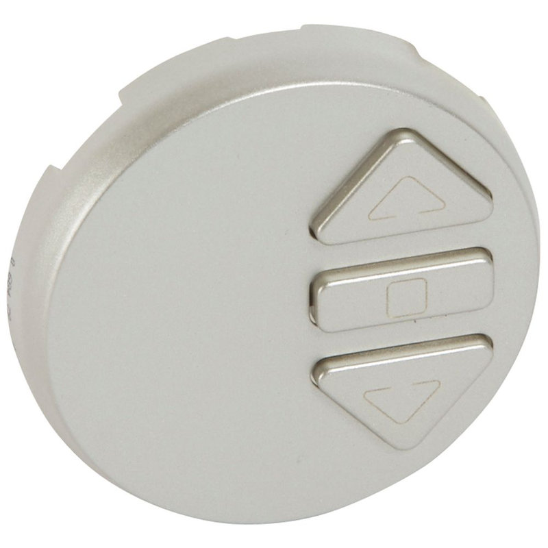 Legrand 068479 - Enjoliveur Céliane pour interrupteur individuel radio-RTS Somfy - titane