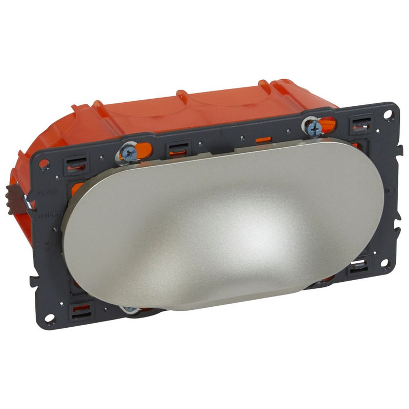 Legrand 068500 - Kit Céliane pour liaison entre sources et écran - enjoliveur finition titane